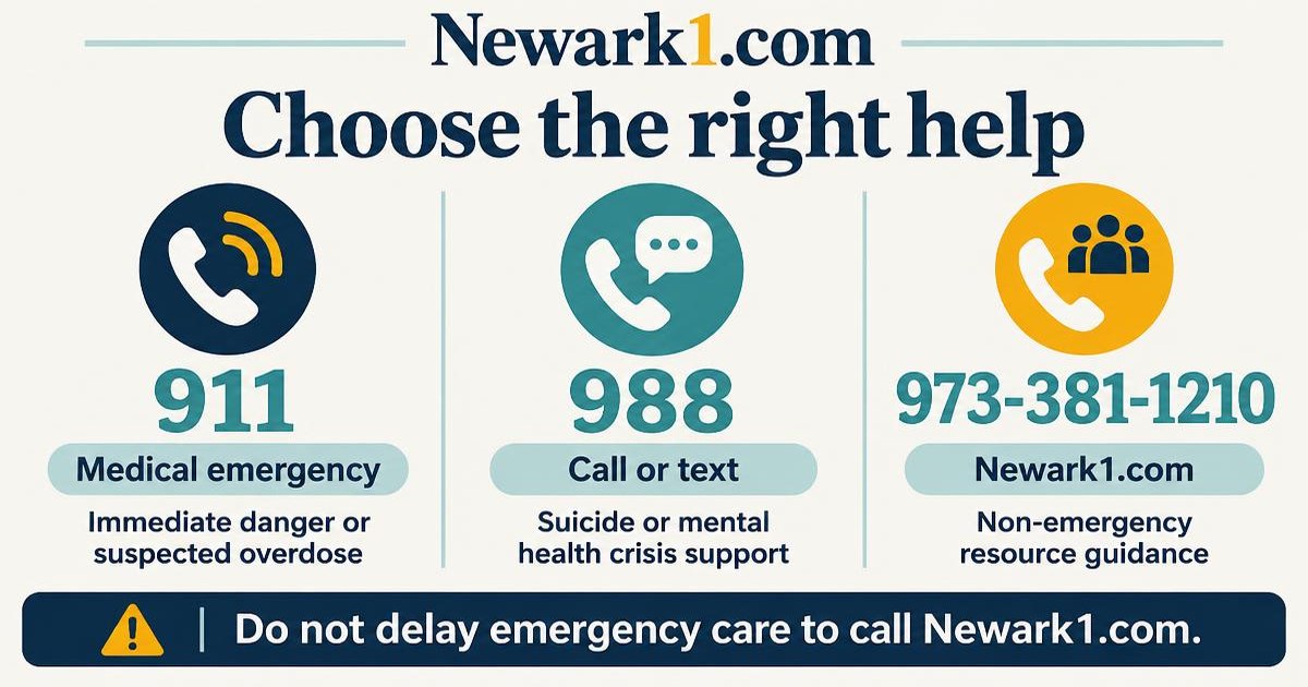 Choose the right help. An illustrated summary; the full text follows.