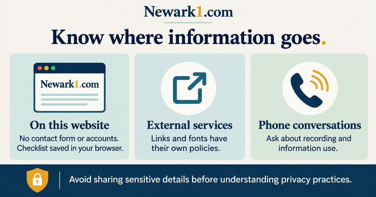 Know where information goes. An illustrated summary; the full text follows.